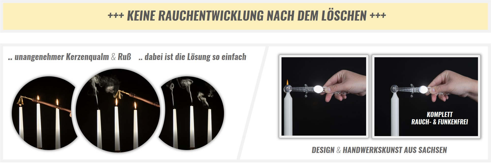 Kerzenlöscher-Zangen im Dresden Onlineshop