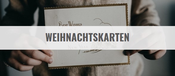 Weihnachtskarten kaufen unter Weihnachtsdekoration im Dresden Onlineshop