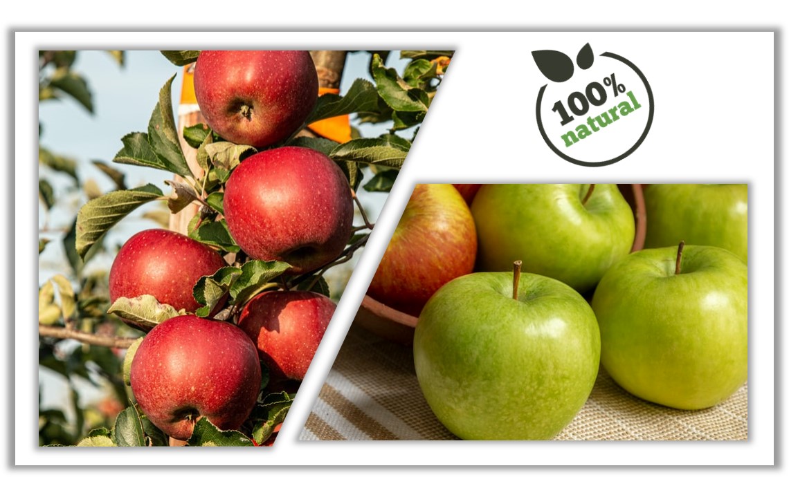 100% natural - Heide Fruchtsäfte Apfelsaft