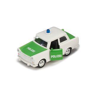 Ansicht Trabant Sonderedition Modellauto Polizei