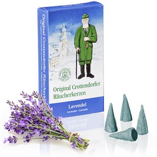 Crottendorfer Räucherkerzen - Lavendel