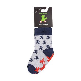 Baby Socken Ampelmann "Kurzstreckenlufer" 16 = 0-1 Monate