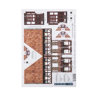 Kartonmodell - Altstadt-Set 5 (1:87)