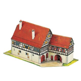 Kartonmodell - Bauernhaus Tamm (1:120)