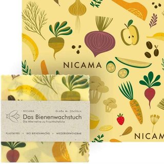 NICAMA - NICAMA - Bienenwachstuch "Gesundes Gemüse" im Dresden Onlineshop