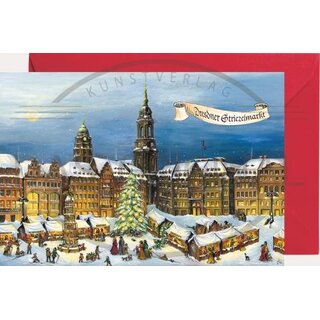 Mini-Adventskalender Striezelmarkt Dresden Brck&Sohn...