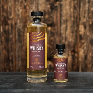 Schsischer Whisky  Single Malt rauchig | 100 ml