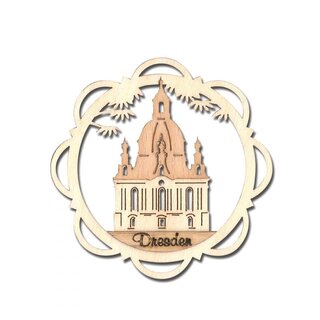 Vorteilspackung Baumschmuck Dresdner Sehenswürdikeiten-Motiv Frauenkirche jetzt hier im Dresden Onlineshop günstig bestellen