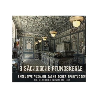 3er Pack Müller DREI sächsischer Kräuterlikör jetzt im Dresden Onlineshop bestellen