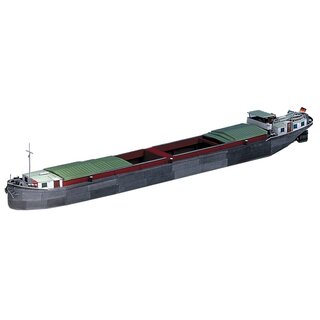 Ansicht Kartonmodell- Binnenschiff "Barge" (1:100)