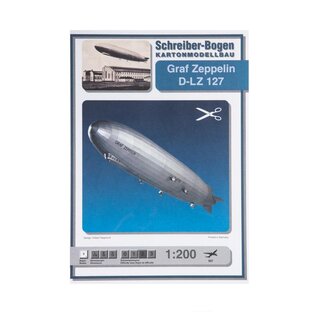 Kartonmodell- Graf Zeppelin D-LZ 127 (1:200)