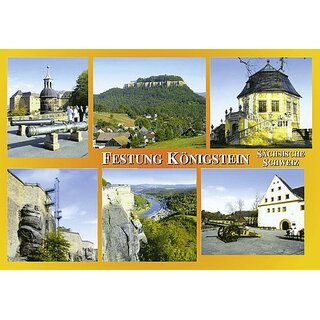 Ansicht Magnet - Festung Königstein