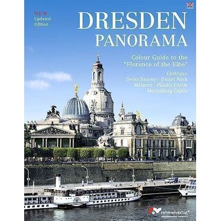 Dresden Panorama - Farbbildband durch das Elbflorenz - Deutsch oder Englisch